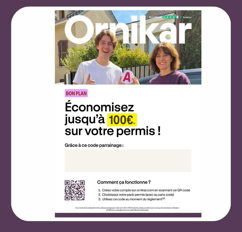 Affiches Bonus Parrainage Élèves – 20 affiches